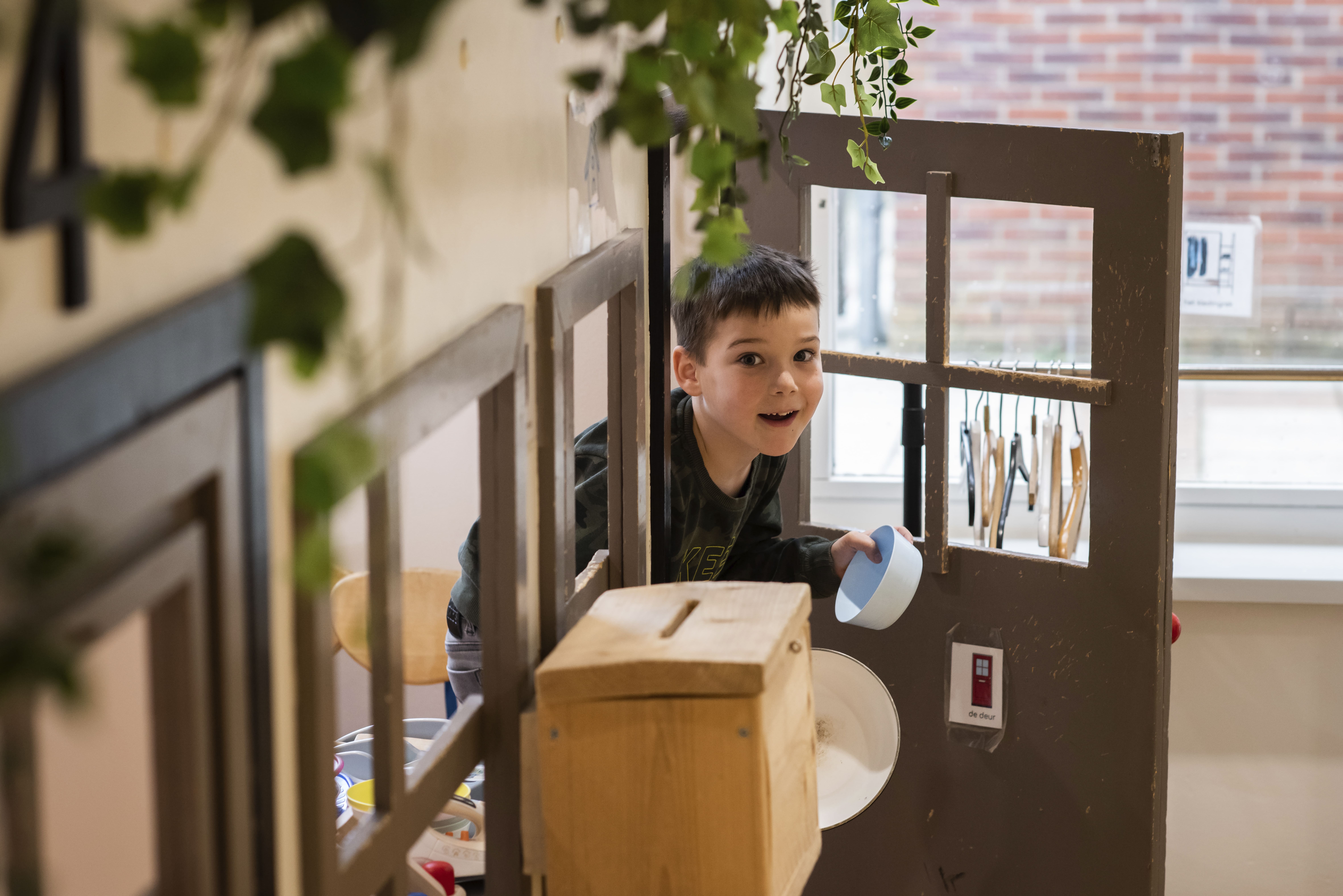 Kind is aan het spelen