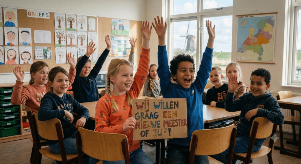 Enthousiaste en betrokken leraar voor groep 6